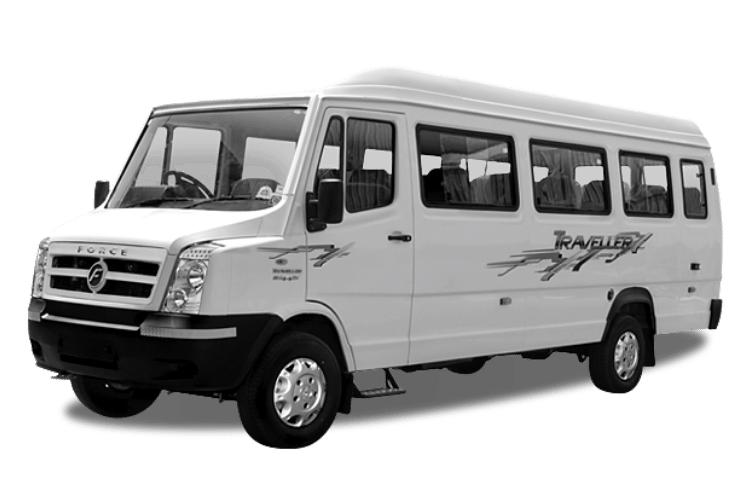 Tempo/ Force Traveller Rental between Chandigarh and Gwalior at Lowest Rate